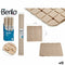 Antislipmat voor in de douche Berilo AR1910103 Beige PVC 0,03 x 50 x 50 cm (12 Stuks)