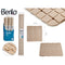Antislipmat voor in de douche Berilo AR1910103 Beige PVC 0,03 x 50 x 50 cm (12 Stuks)