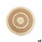 Tapijt GiftDecor LR23335-80 Natuurlijk Esparto 84 x 2 x 84 cm (6 Stuks)