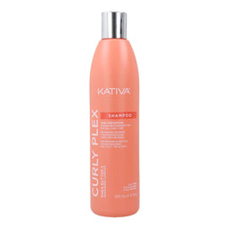 Shampoo voor Krullend Haar Kativa Curly Plex 355 ml