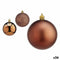 Set kerstballen Bruin Plastic Ø 7 cm (36 Stuks)