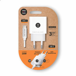 Oplader Tech One Tech Wit 25 W