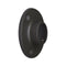Steun voor stang in kast Stor Planet Zwart Ø 1,9 cm Gesatineerd (2 Stuks)