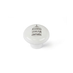 Deurknop Rei e815 Wit Porselein Decoratief Ø 40 x 31 mm 4 Onderdelen