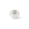 Deurknop Rei e815 Wit Porselein Decoratief Ø 40 x 31 mm 4 Onderdelen