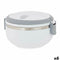 Lunchbox Kinvara SW8034A-1 1 Wit Grijs Antraciet Roestvrij staal Polypropyleen 700 ml 16 x 9 x 14...