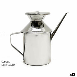 Flesje Kinvara 2056/BIG Zilverkleurig Roestvrij staal 500 ml 17 x 14,5 x 8 cm (12 Stuks)