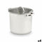 Kookpot met Glazen Deksel Kinvara 17396 Zilverkleurig 31 x 25 x 24 cm Inductie (4 Stuks)