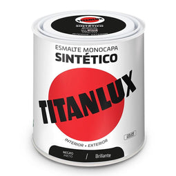 Synthetische lak Titanlux 5808993 250 ml Zwart