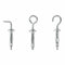 Set van haken, oogbouten en hangers Rapid Ø 8 x 32 mm Metaal Uitbreiding 12 Stuks