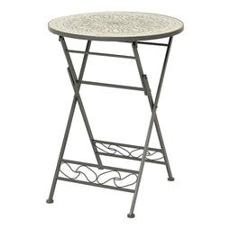 Tafel Bistro 899263 Zwart Ijzer Ø 60 x 76 cm
