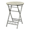 Tafel Bistro 899263 Zwart Ijzer Ø 60 x 76 cm