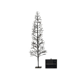 Kerstboom Lumineo Zwart MicroLED