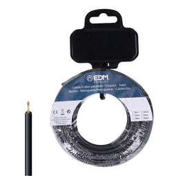 Single-line elektrische kabel EDM 28583 Zwart 20 m h07z1-k