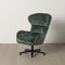 Leunstoel Zwart Groen 78 x 84,5 x 104,5 cm