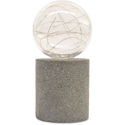 Tafellamp op zonne-energie - GARDEN ID Nordic Light - Ø10 h19 cm - Autonomie 6 tot 8 uur - Aan/ui...