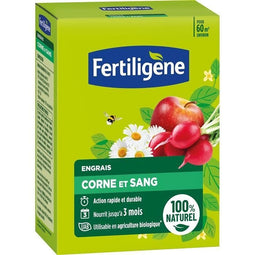 FERTILIGENE FCOSAN3 - Hoorn- en bloedmeststof 3 kg - Snelle en langdurige werking - Voedt tot 3 m...