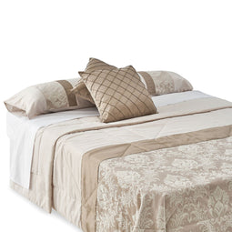 Sprei GLIESE Grijs Bed van 135 230 x 250 x 2 cm