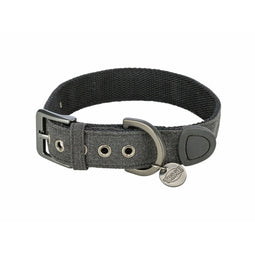Hondenhalsband Trixie CityStyle Zwart M/L 40-47 cm