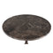 PTMD Kyarran Grey Marble Sidetable Round