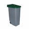 Vuilnisbak op wieltjes Denox 85 L Groen 58 x 41 x 76 cm