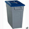 Recycling prullenbak Denox 65 L Blauw (2 Stuks)