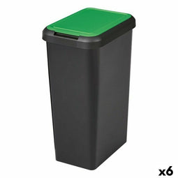 Recycling prullenbak Tontarelli IN7309 (6 Stuks) (29,2 x 39,2 x 59,6 cm)