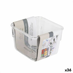 Organizer Confortime polyestyreen 8 x 8 x 6 cm (7,5 x 7,5 x 5,6 cm)