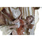 Kerstversiering DKD Home Decor Wit Gouden Plastic 48 x 28 x 90 cm