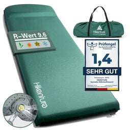 Hikenture Zelfopblazend Campingmatras - 8 cm Dik Schuimmatras voor Comfortabel Slapen in de Buitenlucht
