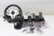 PXN - V9 - Race Stuur - Met Pedalen en Shifter - 270/900°- Game Stuur - Geschikt voor PS4 - Xbox One - PC - Xbox Series X|S - PS3 - Met App