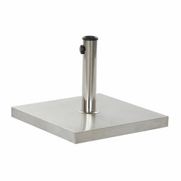Voet voor Parasol DKD Home Decor Zilverkleurig Roestvrij staal 45 x 45 x 35 cm (45 x 45 x 35 cm)