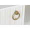 Tv-meubel DKD Home Decor Gouden Metaal Wit Mangohout 120 x 40 x 60 cm