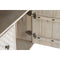 Dientafel DKD Home Decor Wit Natuurlijk Mangohout 115 x 42 x 75 cm