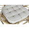 Tuinstoel DKD Home Decor Wit Bruin 75 x 50 x 90 cm 80 x 66 x 89 cm 84 x 70 x 90 cm