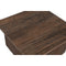 Hoofdtafel Home ESPRIT Bruin Hout 70 x 70 x 39 cm