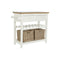 Console DKD Home Decor Beige vlechtwerk Paulownia hout 88 x 38 x 80 cm