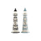 Verlichte decoratie Home ESPRIT Hout Zeeman Koplamp 14 x 14 x 40 cm (2 Stuks)