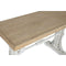 Console Home ESPRIT Geel Wit Spar Hout MDF 120 x 50 x 77 cm
