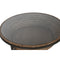 Hoofdtafel Home ESPRIT Kristal Sparrenhout 102 x 102 x 46 cm