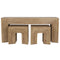 Console Home ESPRIT 180 x 40 x 80 cm (3 Onderdelen)