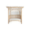 Tuinbed DKD Home Decor Wit Natuurlijk 200 x 180 x 200 cm