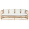 Sofa Home ESPRIT Wit Natuurlijk 192 x 72 x 75 cm