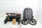 Hauck Premium Walk N Care Buggy - hoogteverstelbare zitting - donkergrijs