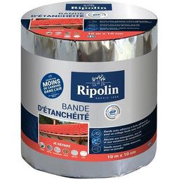 Zelfklevende afdichtingsstrip RIPOLIN 648105 Aluminium 10 mx 10 cm
