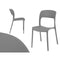Stapelbare stoel GiftDecor PP-637-G 4 Stuks