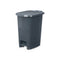Pedaalemmer ABK-142 Antraciet Plastic 25 L (6 Stuks)