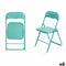 Vouwbare Stoel GiftDecor 10924 Groen 43 x 46 x 78 cm 88 x 6,5 x 45 cm (6 Stuks)