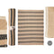 Tapijt GiftDecor NO.06 Wit Bruin Zwart 180 x 240 cm (2 Stuks)