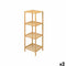 Planken Berilo W31016A2 Bruin Bamboe 33 x 108 x 32 cm (2 Stuks)